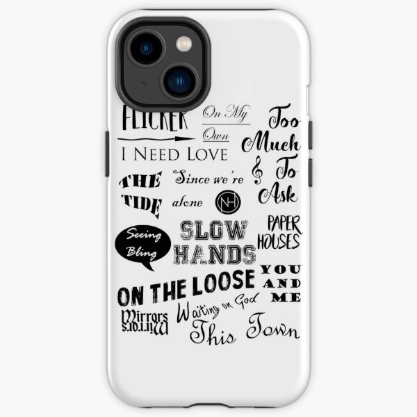 Flicker Songs | Niall Horan iPhone Tough Case RB3010 product Offical niall-horan Merch