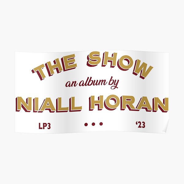 The Show Niall Horan New Album Poster RB3010 product Offical niall-horan Merch