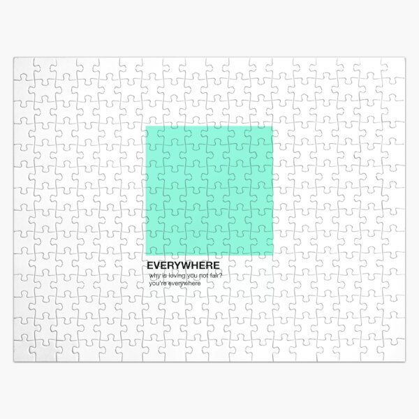 everywhere by niall horan pantone Jigsaw Puzzle RB3010 product Offical niall-horan Merch