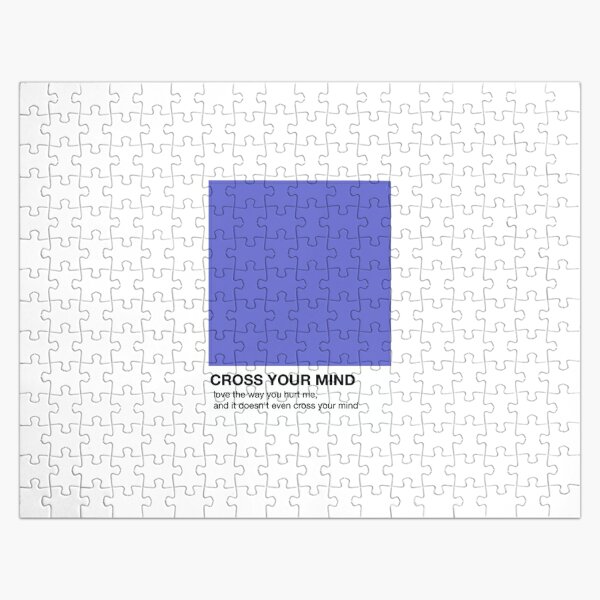 cross your mind by niall horan pantone  Jigsaw Puzzle RB3010 product Offical niall-horan Merch